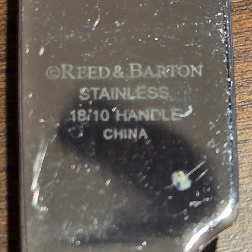 Reed & Barton Stainless Steel  Dalton Dinner Knives 18/10 Handle Set of 3 China